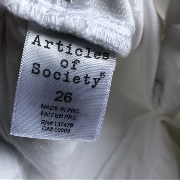 Articles of Society Distressed Skinny Jean - Picture 5 of 6